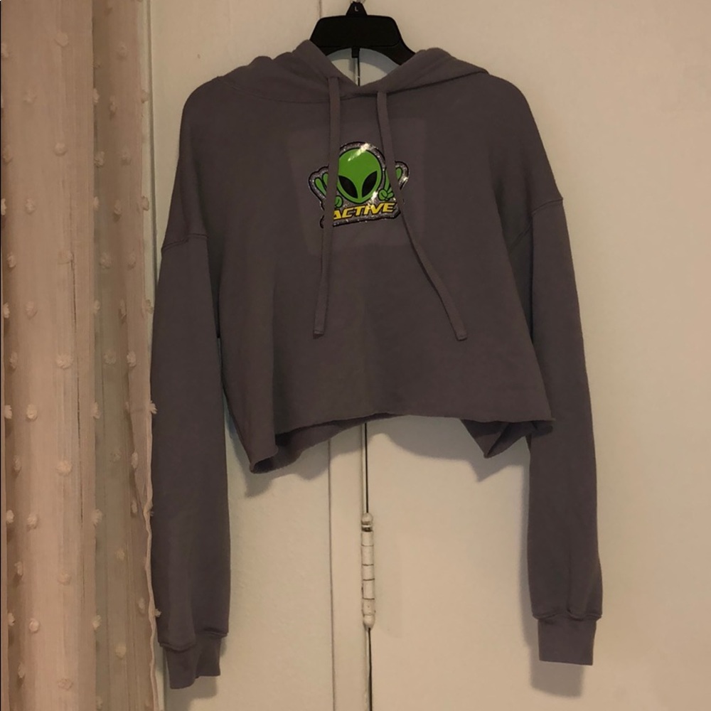 Cropped sweater